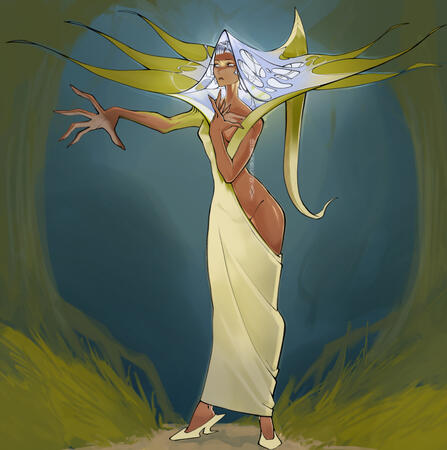 Spring witch